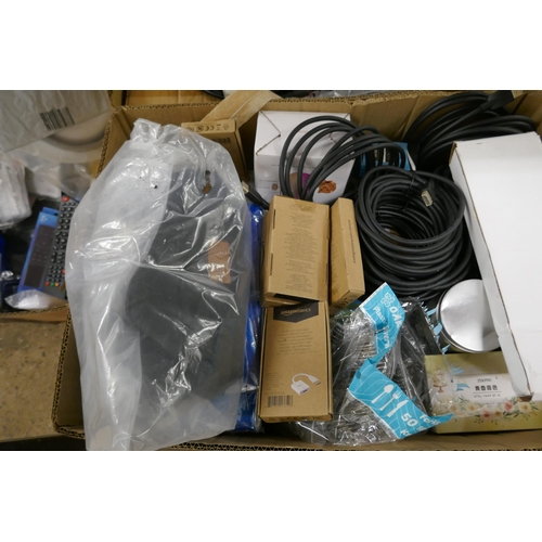 2311 - 3 boxes of assorted unused items including a pressure washer hose, thermal boot covers, plastic cutl... 