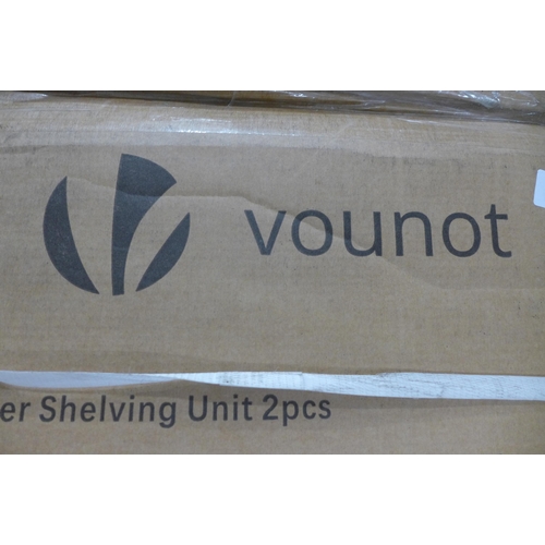 2247 - A Vounot 5 tier shelving unit, boxed, unused