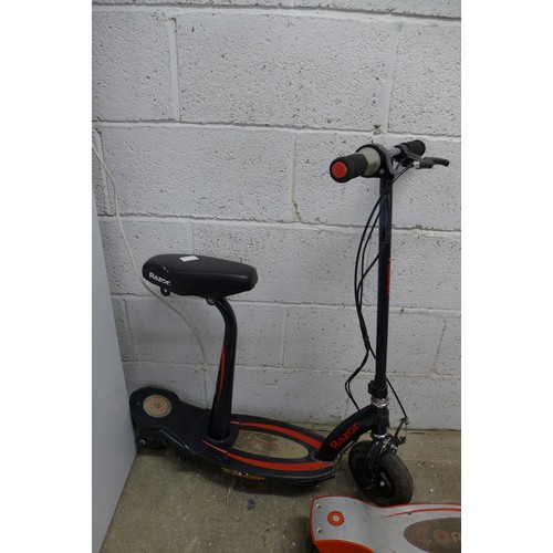 2123 - 2 Razor electric scooters - Police repossession