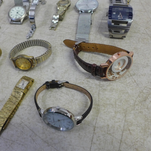 2088 - Collection of approx. 20 assorted wristwatches