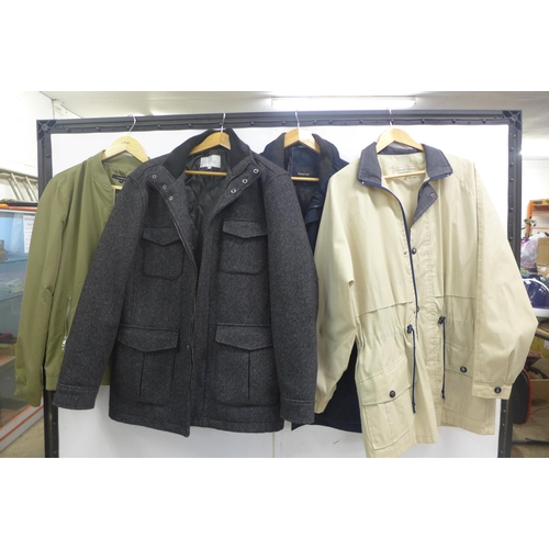 2091 - 4 assorted gentleman's coats and jackets including Autograph, Stormafit Leisure Country Clothing, Pe... 