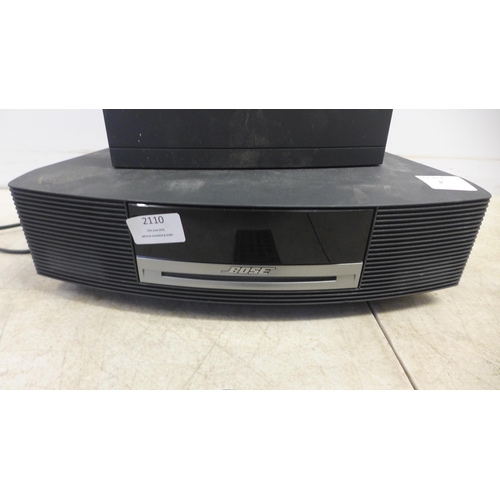 2110 - A Bose Wave 3 and Bose Wave radio with remote