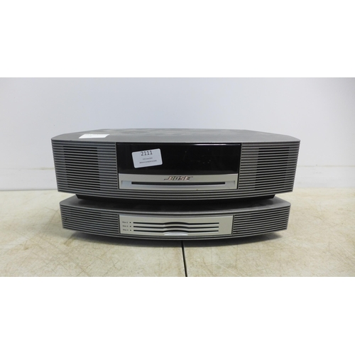 2111 - A Bose Wave music system and a Bose Wave multi-CD changer system