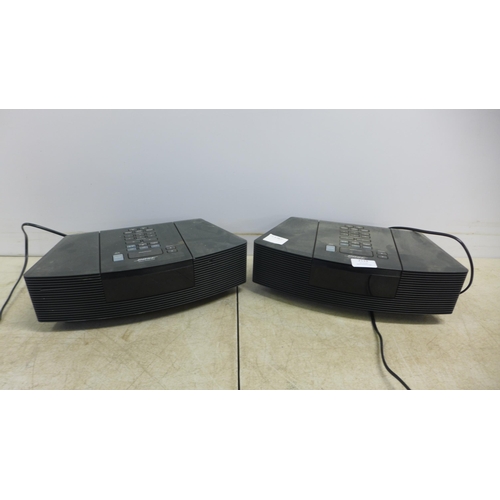 2113 - Two Bose Wave radio/CD players