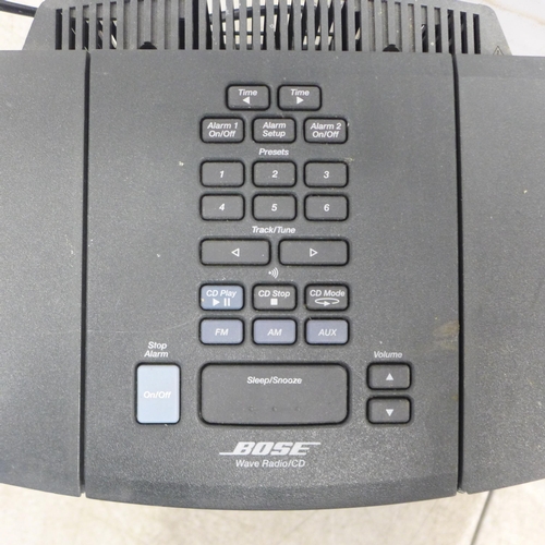 2113 - Two Bose Wave radio/CD players