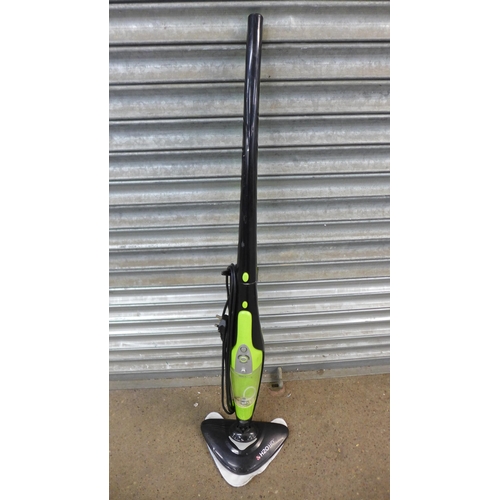 2121 - A G-Tech Air Ram K9 cordless stick vacuum and a H2O HD steam mop