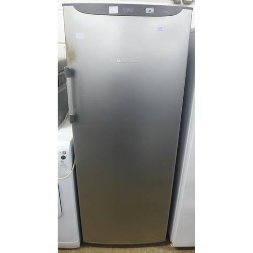 2124 - A Hotpoint Future frost free freestanding freezer (FZS150) in graphite