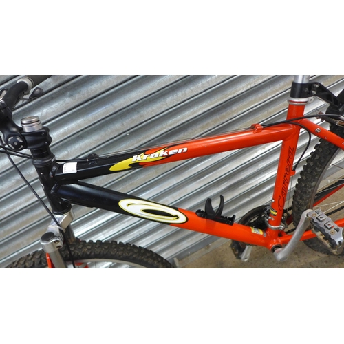 2139 - A Carrera Kraken aluminium framed front suspension hardtail mountain bike - Police repossession