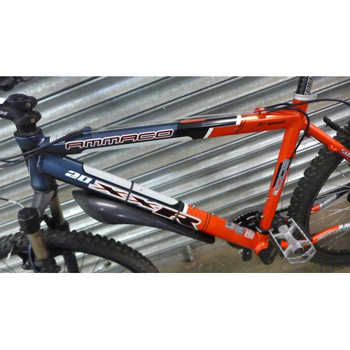 2143 - An Ammaco XXR20 aluminium framed 27 speed front suspension hardtail mountain bike - Police repossess... 