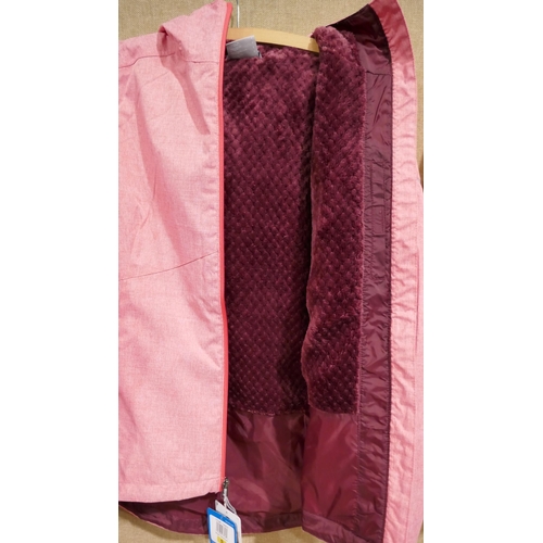 3209 - Two ladies Columbia pink waterproof jackets (size small). *This lot is subject to VAT