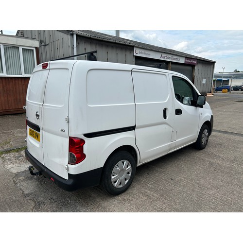 2334 - A Nissan N200 LGV 1461cc Diesel - GU12 XPM MOT 28.02.24 - 23.03.25 - recorded mileage 149,477 miles ... 