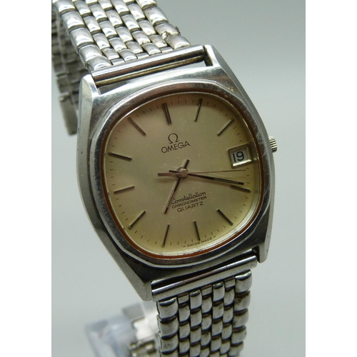 1048 - A gentleman's Omega Constellation Chronometer quartz wristwatch