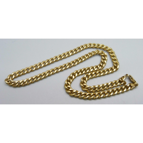 1055 - A 9ct gold chain, 15.2g, 42cm