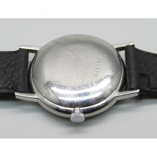 1057 - A gentleman's stainless steel Rotary 'Self Winding' wristwatch