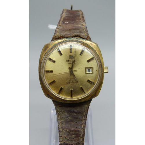 1087 - A Tissot automatic Seven wristwatch