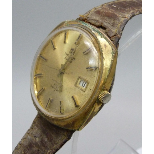 1087 - A Tissot automatic Seven wristwatch