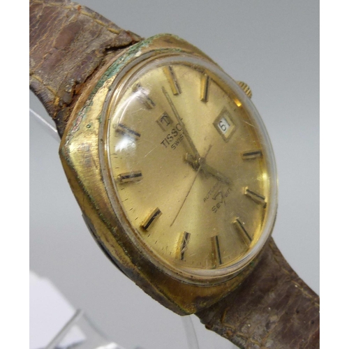 1087 - A Tissot automatic Seven wristwatch