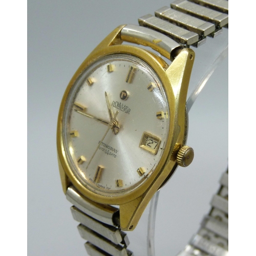 1092 - A Roamer Stingray Roto 44 Date wristwatch