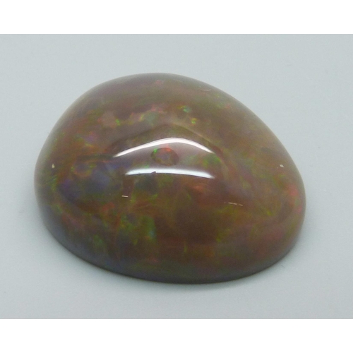 1155 - A cabochon opal in matrix, 9.2g