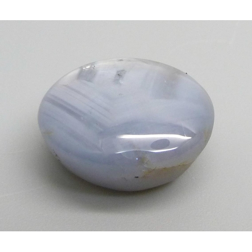 1158 - An unmounted star sapphire, 5.1g