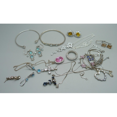 1173 - Silver jewellery