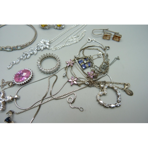 1173 - Silver jewellery