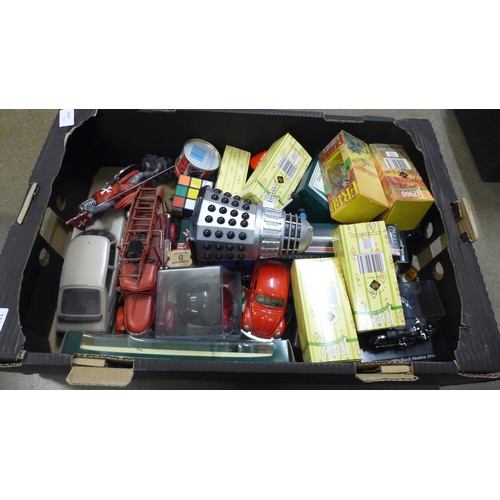 1197 - Assorted model vehicles and other toys **PLEASE NOTE THIS LOT IS NOT ELIGIBLE FOR IN-HOUSE POSTING A... 