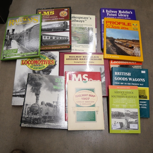 1225 - A collection of raliway related books