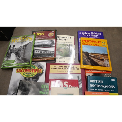 1225 - A collection of raliway related books