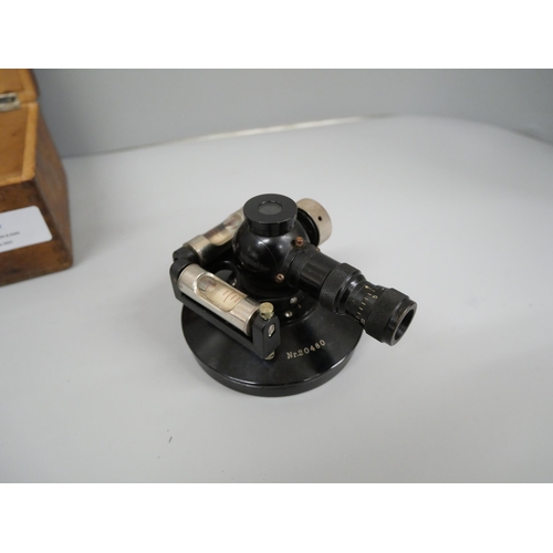 634 - A boxed Carl Zeiss precision tool, marked D.R.G.M. (German) produced between 1891 and 1945, No. 2048... 