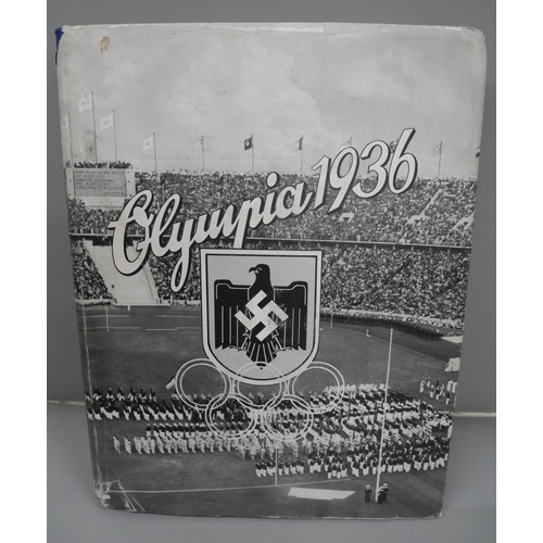 671 - A German collectors card album, 1936 summer Olympics in Berlin