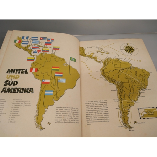 698 - A 1950s Middle and South America trade card album