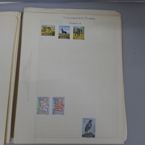 734 - Stamps: British, European, Commonwealth and World stamps and first day covers