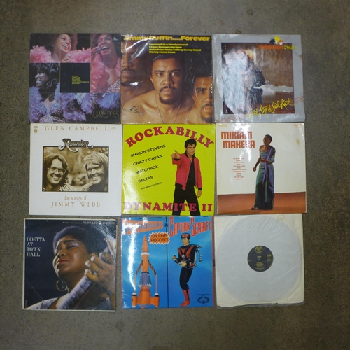 742 - Thirty LP records - pop, rock, soul, artists include Prince, Michael Jackson, Madonna, etc.