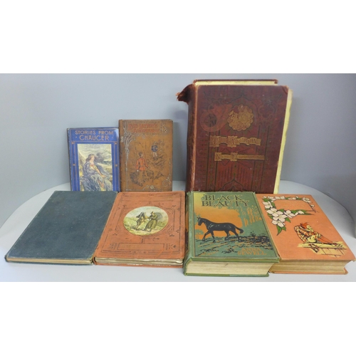 753 - A collection of seven early published classic book editions from late 1800s onwards including The Yo... 