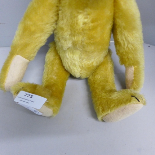 775 - Two Steiff teddy bears, 34cm and 35cm