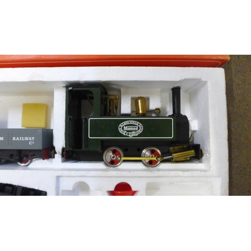 786 - A Mamod Steam Railway Company train set, boxed