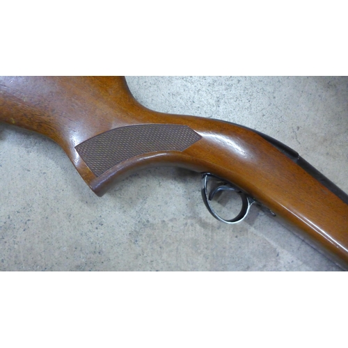 827 - A BSA Mercury S target shooting air rifle, .22 calibre