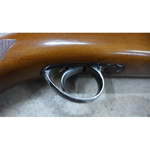 827 - A BSA Mercury S target shooting air rifle, .22 calibre