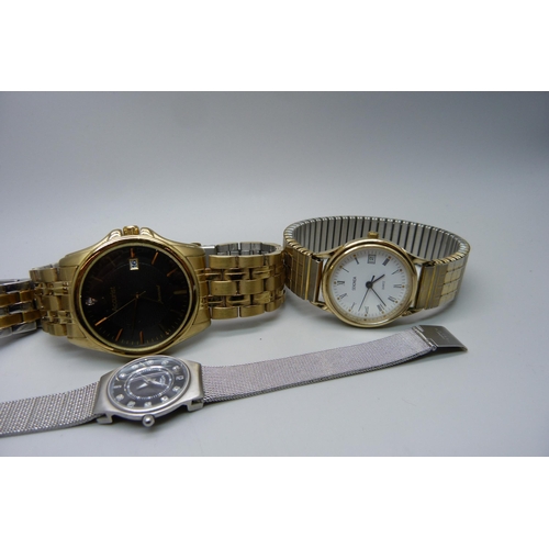 945 - Four wristwatches