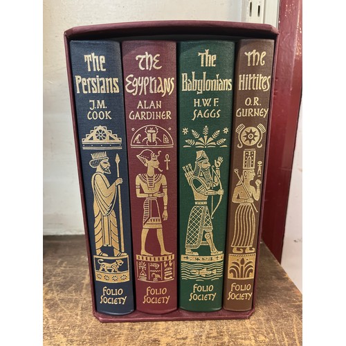 384 - A set of Folio society books, Empires of the Ancient Near East