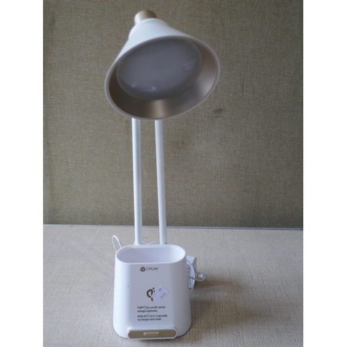 3013 - Ottlite Colour Changing LED Desk Lamp, Ottlite LED Organiser Desk Lamp *This lot is subject to VAT(3... 
