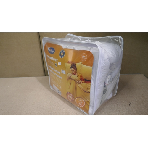 3042 - Silentnight Kingsize Quilted Topper (323-205) *This lot is subject to VAT