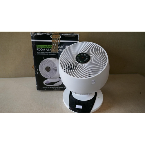 3053 - Meaco Air Circulator  Fan With Remote (323-175) *This lot is subject to VAT