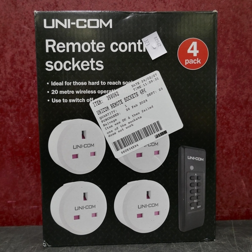 3081 - Feit Led Smart A60 Wi-Fi Bulbs And Unicom Remote Control Sockets (323-436,457) *This lot is subject ... 