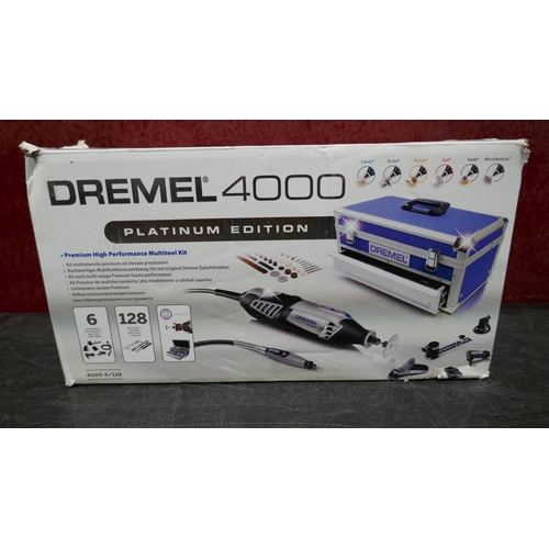 3089 - Dremel 4000-6   Platinum Edition With Case And Accessories, Original RRP £99.99 + VAT (323-139) *Thi... 