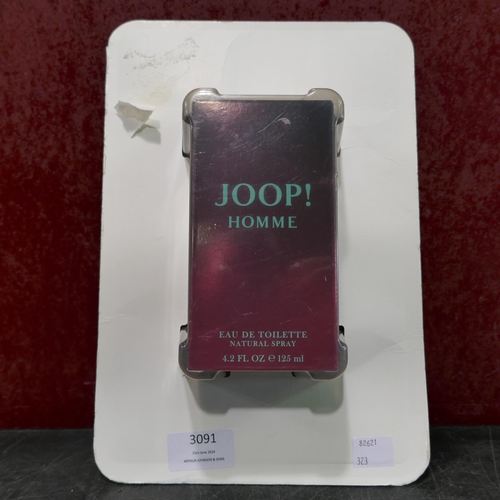 3091 - Joop Homme For Him 125ml Edt (323-358) *This lot is subject to VAT