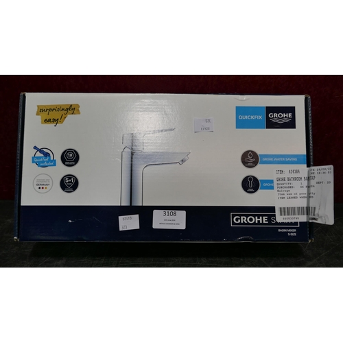 3108 - Grohe Bathroom Basin Mixer Tap (323-247) *This lot is subject to VAT
