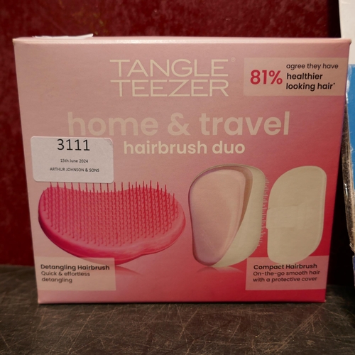 3111 - Home & Away Tangle Teezer Brush Set, Oral-B Db5 B Toothbrush - (Device Only) (323-421,453) *This lot... 
