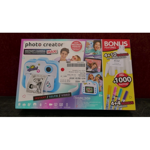 3112 - Maxi Photo Creator Instant Camera *Item is subject to VAT(319-32)